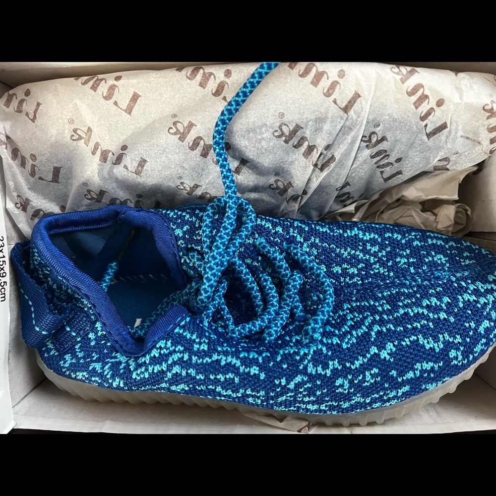 Blue Light Up Shoes
